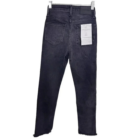 NEW- NWT Jonathan Simkhai Standard River High Rise Straight Jeans Size 24 - Picture 6 of 8